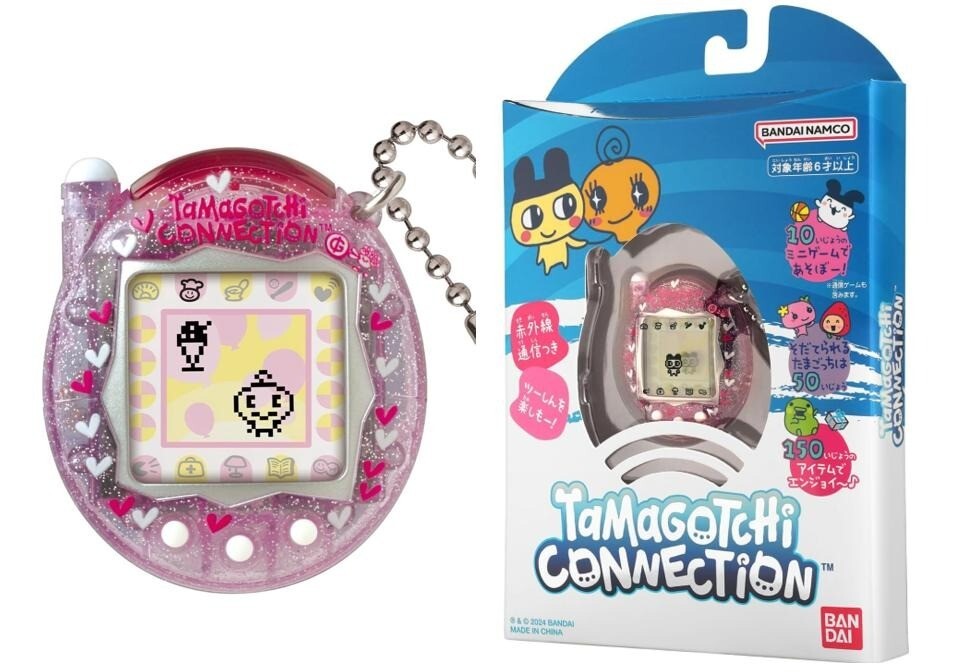 Tamagotchi Connection Pink Rame 20th Anniversary Revival