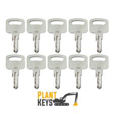 NiftyLift 455 Set of 10 Keys Genie SkyJack Kubota Whisper Ronis Terex Vermeer