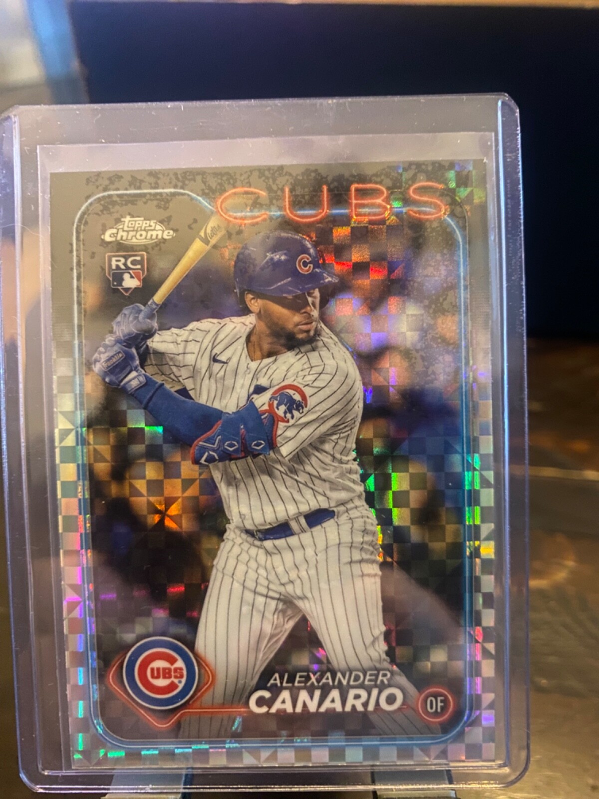 2024 Topps Chrome - X-Fractor #174 Alexander Canario (RC)