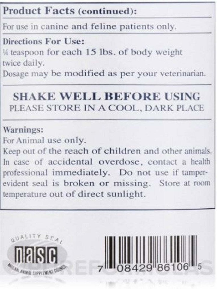 Rx Vitamins For Pets Ultra EFA Oil For Dogs and Cats 16 Ounces ULT98 eBay