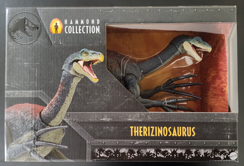Jurassic World Hammond Collection Therizinosaurus Dinosaur Figure Minor Box Wear