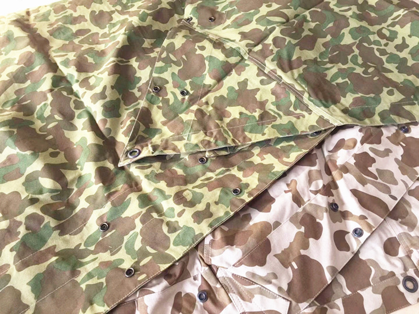 WW2 US Army Pacific camouflage USMC tent Duck hunter camo