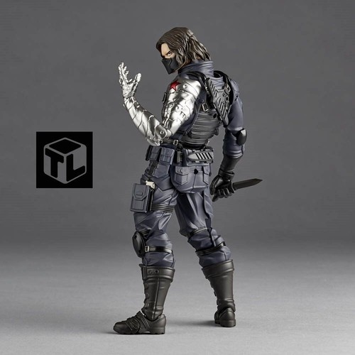 TL Toy Winter Soldier Action Figure Box Set - Picture 1 of 24