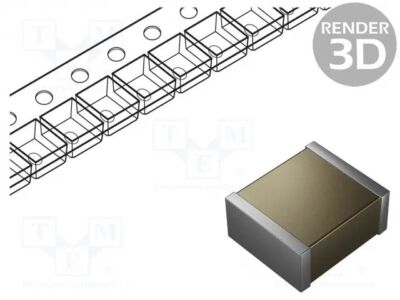 Kondensator:Keramik;MLCC;100nF;1kV;X7R;±10%;SMD;2220GRM55DR73A104KW01LMLCCSMD
