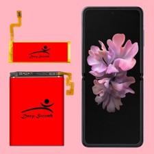 Long Life 2470mAh Main  1030mAh Sub Battery For Samsung Galaxy Z Flip SM-F700U