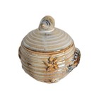 Natical Theme Ceramic Brown Lidded Dish With Fish/Sea Shells, Bathroom Decor? — photo 4