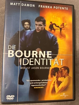 Juni24.DVD Spielfilme Die Bourne Identität Mit Matt Damon