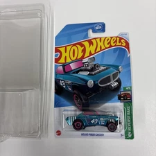 Hot Wheels 2024 Super Treasure Hunt Volvo P1800 Gasser STH 🔥 W/ Protector Pack