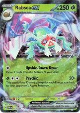 Rabsca ex 025/182 Double Rare Destined Rivals Pokemon Holo NM N-DESIGN Inc. 2025