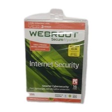 Webroot SecureAnywhere Internet Security - Full Version for Win  Mac D4 