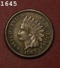 1863 Indian Head Cent "VF/XF"