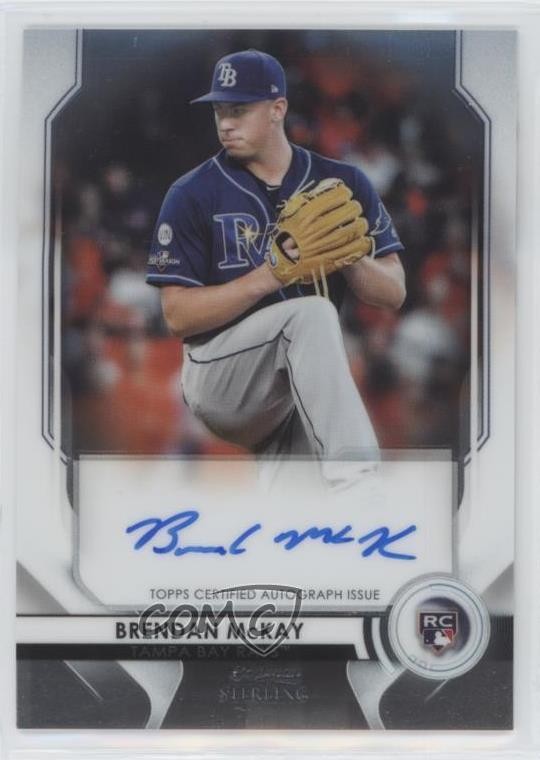 Brendan McKay #BSRA-BM 2020 Bowman Sterling Baseball Rookie Autographs