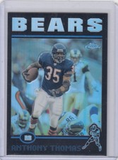 2004 Anthony Thomas Topps Chrome BLACK REFRACTOR Parallel /100 - #134 Bears