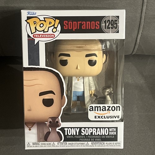 FUNKO POP! FERNSEHER #1295 TONY SOPRAN MIT ENTE AMAZON EXKLUSIV HBO