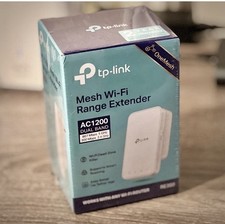 TP-Link RE300 Mesh Wi-Fi Range Extender AC1200 Dual-Band NEW FACTORY SEALED BOX
