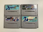 Nintendo Super Famicom Rockman 7 X X2 X3 Mega man set Japan SFC USED Retro