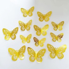 Butterfly Wall Decor 12 PCS, 3D Butterflies Stickers
