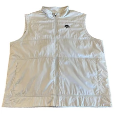NWT Cutter & Buck Iowa Hawkeyes Hybrid Quilted Windbreaker Vest Sz Men's 3XB