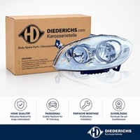 Hauptscheinwerfer Links Diederichs 3463481 FÜR Fiat Frontscheinwerfer Frontlicht