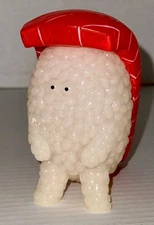 Maguro SUSHI LA 4" Sofubi Figure Excellent w/Bag & Card US Seller Free Shipping