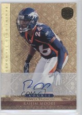 2011 Panini Gold Standard Rookie Signatures 23/25 Rahim Moore #226 Auto 8e7