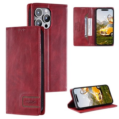 Magnetic Leather Wallet Phone Case For iPhone 17 16 15 14 13 12 11 Pro Max XR 7