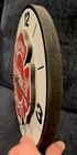 • RARE EXLNT CHICAGO FIRE DEPARTMENT••• working WALL CLOCK - Heavy Pressed Wood — photo 3