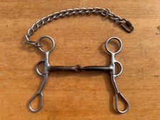REINSMAN 402 Argentine Western Horse Bit w Curb Chain 5"