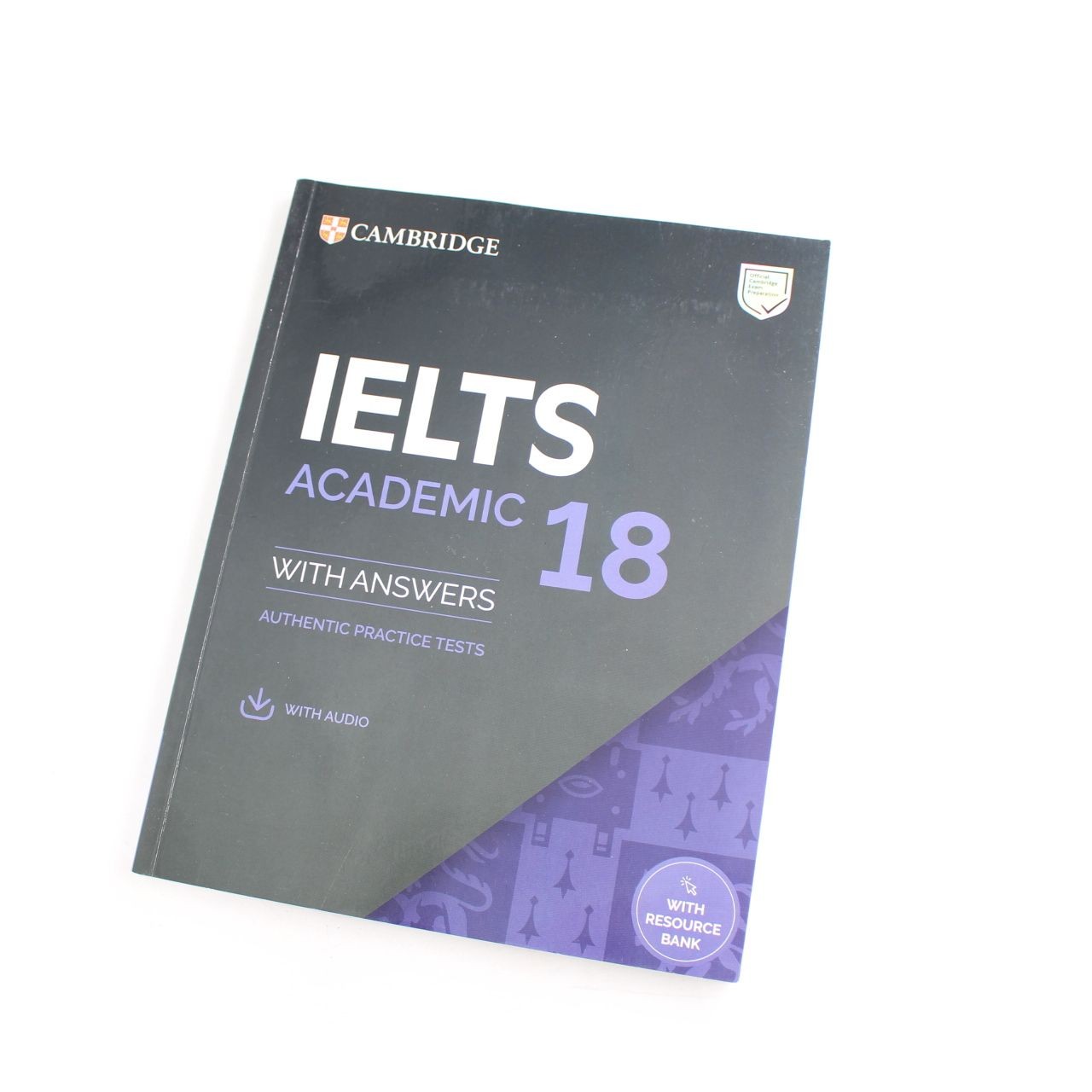 IELTS 18 Academic Students Book with Answers with Audio with Resource Bank Authe