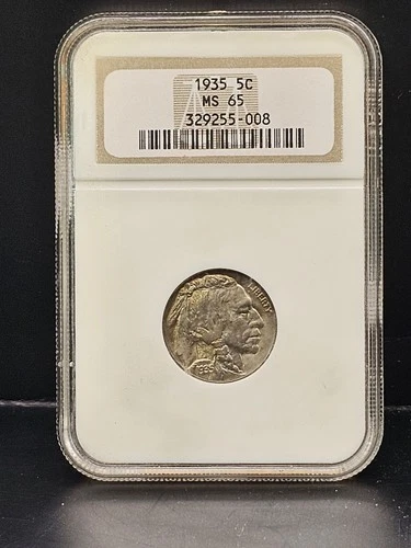 1935 Buffalo Nickel NGC MS 65 – Gem BU – Certified