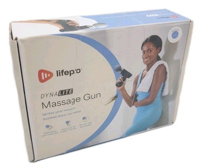 Lifepro Dynamite Massage Gun Portable Relax 4 Massage Heads