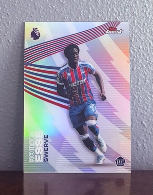 2026 Topps Finest Premier League Romain Esse #SV-16 Swerve RC Crystal Palace