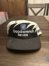 Vintage Dale Earnhardt Goodwrench Service RCR NASCAR Shark Tooth Snapback Hat