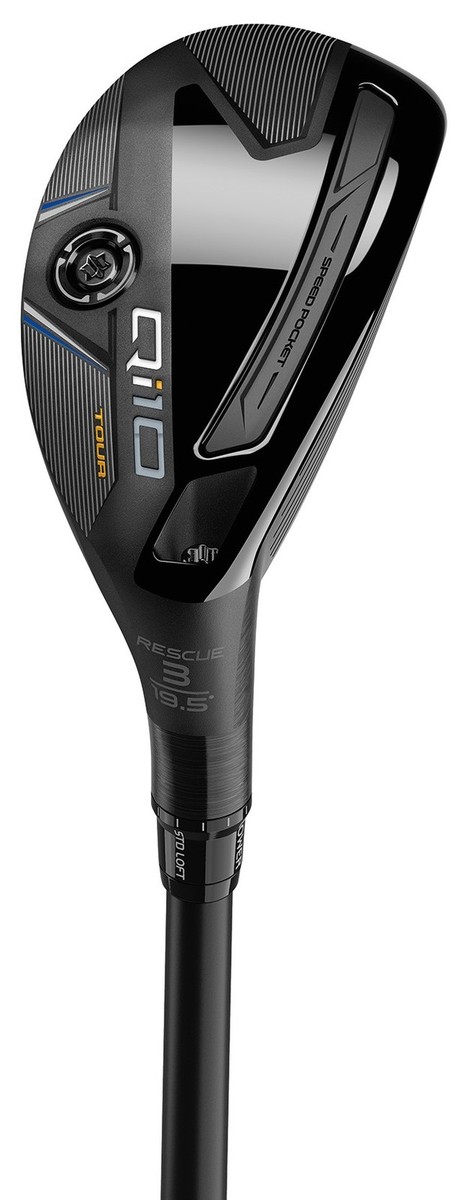 TaylorMade テーラーメイド Qi10 RESCUE 4U 22° S Left Hand TaylorMade Qi10 Rescue 22* 4H Hybrid Reg +0.5