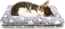 2 Pack Cat Blanket for Indoor Cats Ultra Soft and Warm Calming Cat Bed Fleece Pe