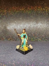 Hand Painted Reaper Bones Female Elf Wizard Miniature