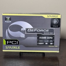 Sparkle NVIDIA GeForce 8400 GS 512MB DDR3 PCI Graphics Card HDMI DVI VGA