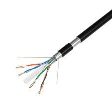 Cables Direct Online 500FT CAT6 Outdoor Direct Burial FTP Solid Cable 550Mhz ...