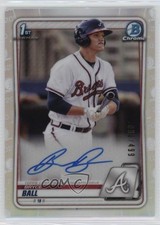 2020 Bowman Chrome Prospects Auto Refractor 6/499 Bryce Ball #CPA-BBA Auto w5p