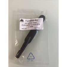 SMA Dualband Antenna 2.4/5.8 GHz 4.5 dBi ATEL Antennas T-AT9552-BU