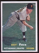 1957 Topps #166 Roy Face (nm) 