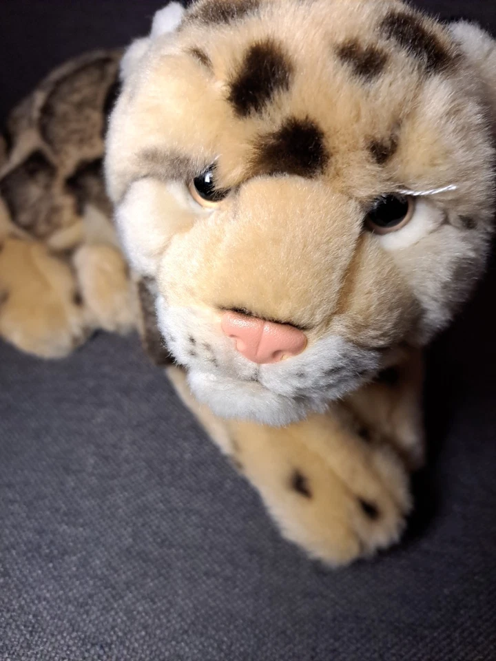 GANZ Webkinz Signature Clouded Leopard NO CODE WKSE3004 GREAT CONDITION Plush - Image 3 of 4