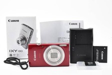 Near Mint Canon IXY180 PowerShot ELPH 180 Silver Compact Digital Camera 20.0MP