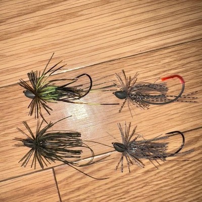 TIEMCO Bait Finesse Jig 3.5g Bass Jig Lot of 4