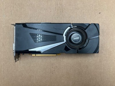 MSI GeForce GTX 1080 8GB Aero OC GPU Graphics Card