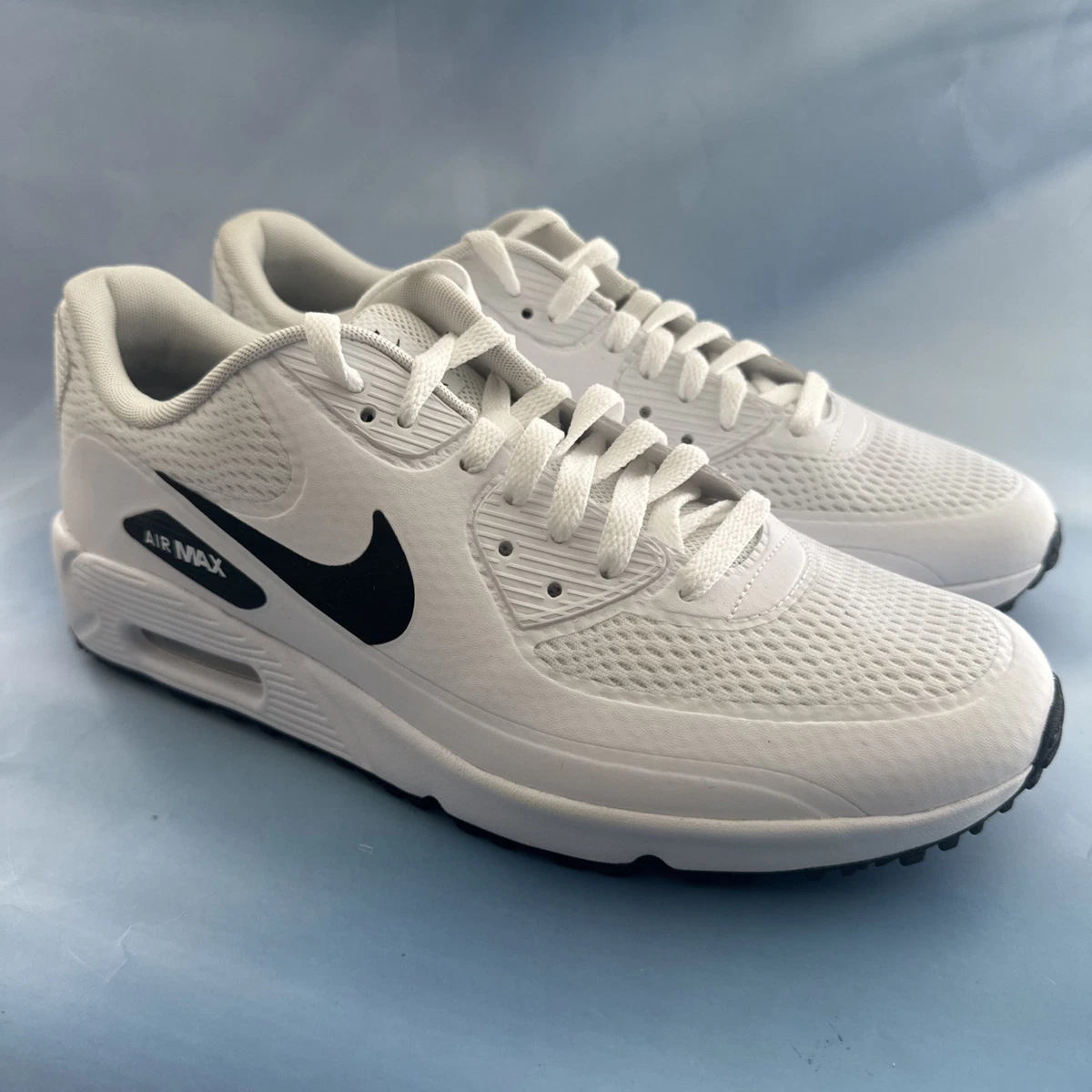 Nike Air Max 90 Golf White Black for sale | eBay