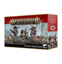    WARHAMMER AGE OF SIGMAR - HUNTERS WITH SABREFANGS - OGOR MAWTRIBES - 8/29   