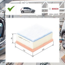 Bosch Luftfilter PEUGEOT 206 Schrägheck (2A/C) 1.4 i