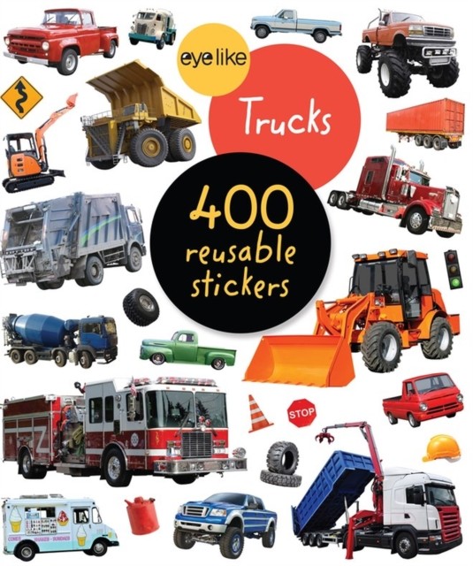 Eyelike Stickers: Trucks by Workman Publishing (Paperback Book)