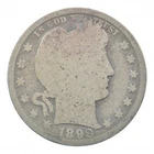 BETTER 1899-O Liberty Barber 90% Silver US Quarter *092